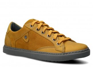 Pánske obuv NAGABA 434 žltá velúrové koža