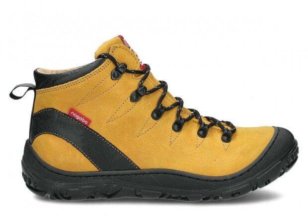 Trekové topánky NAGABA 240 žltá crazy koža