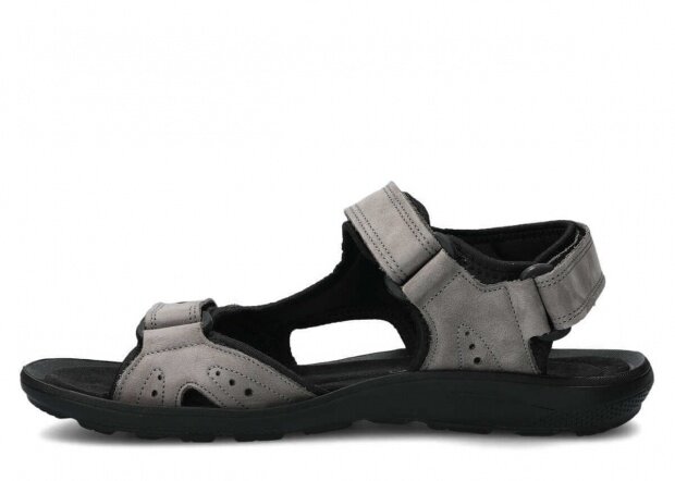 Pánske sandále NAGABA 265 sivá samuel koža