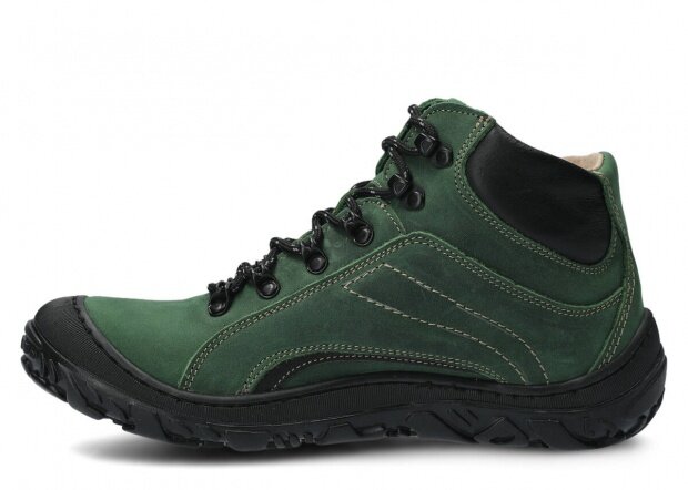 Trekové topánky NAGABA 258 zelená crazy koža