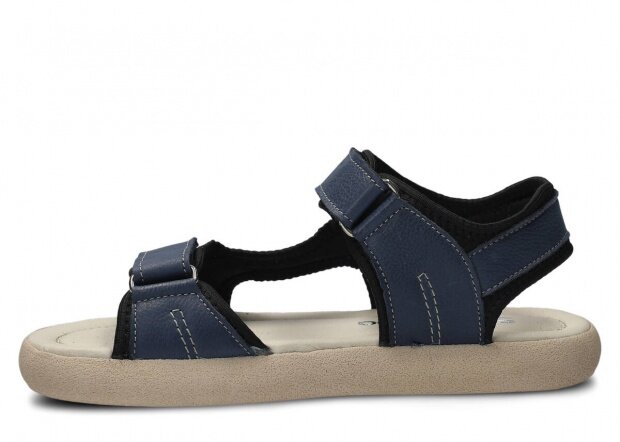 Dámske sandále NAGABA 025 modrá rustic koža