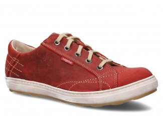 Pánske obuv NAGABA 410 červená crazy koža