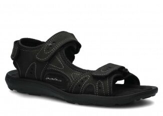 Pánske sandále NAGABA 265 čierna crazy koža