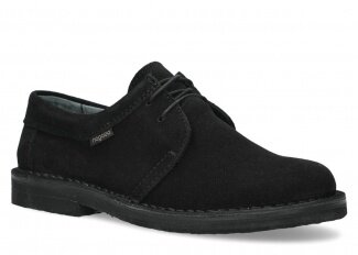 Pánske obuv NAGABA 077 čierna velúrové koža