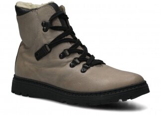 TOPÁNKY PRE MLÁDEŽ MODEL 095 POPOLOVÁ T RUSTIC + KOŽUŠINKA - ROZMER 37