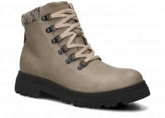 TREKOVÉ TOPÁNKY NAGABA 286 SVETLÁ POPOLOVÁ RUSTIC KOŽA - 38