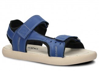 Dámske sandále NAGABA 025 modrá daikiri koža