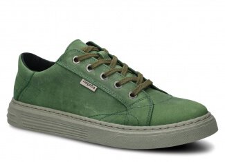 Pánske obuv NAGABA 412 zelená crazy koža