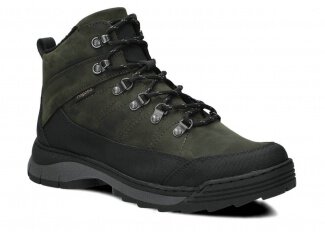 Pánske trekové topánky NAGABA 442 khaki crazy koža