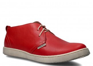 POLTOPÁNKY DÁMSKE MODEL 268 ČERVENÁ RUSTIC - ROZMER 39