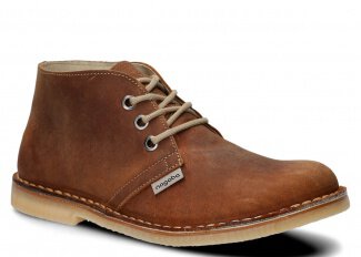 ČLENKOVÉ PRE MLÁDEŽ MODEL 082 HNEDÁ CRAZY - ROZMER 40