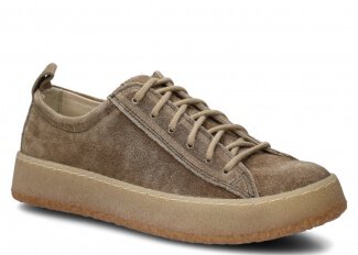 TOPÁNKY PRE MLÁDEŽ MODEL 607 OLIVOVÁ VELÚROVÉ WAX - ROZMER 38