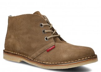 ČLENKOVÉ PRE MLÁDEŽ MODEL 082 BÉŽOVÁ VELÚROVÉ - ROZMER 41