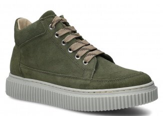 PÁNSKE TOPÁNKY NAGABA 6101 KHAKI VELÚROVÉ - ROZMER 38