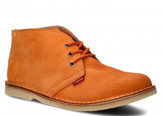 ČLENKOVÉ PRE MLÁDEŽ MODEL 082 ORANŽOVÁ VELÚROVÉ - ROZMER 44