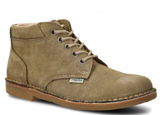 ČLENKOVÉ PÁNSKE MODEL 076 OLIVOVÁ VELÚROVÉ - ROZMER 42
