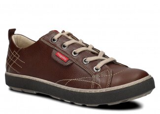 Poltopánky NAGABA 243 hnedá rustic koža