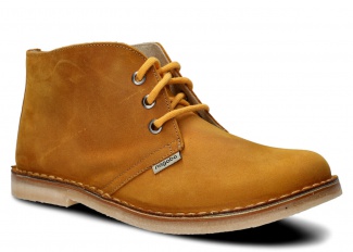 Topánky unisex NAGABA 082 žltá crazy koža