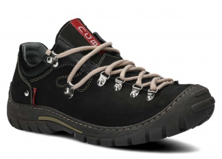 Trekové obuv NAGABA 055 čierna crazy koža