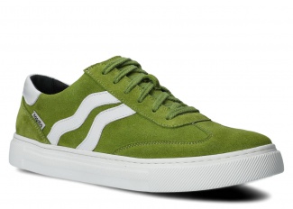 Pánske obuv NAGABA 461 pistáciová velúrové koža