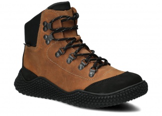 Dámske trekové topánky NAGABA 624 hnedá crazy koža