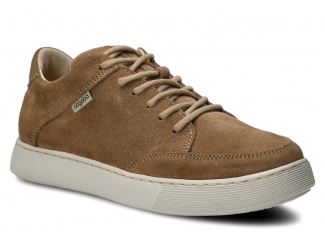 Dámske poltopánky NAGABA 613 béžová velúrové koža