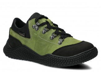 Dámske poltopánky NAGABA 623 pistáciová crazy koža