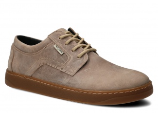 Široké pánske obuv NAGABA 476 béžová crazy koža