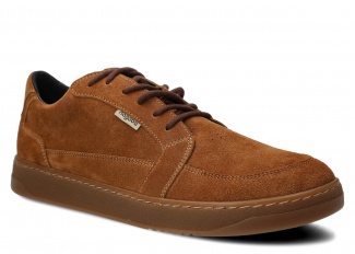 Široké pánske obuv NAGABA 480 hnedá velúrové koža