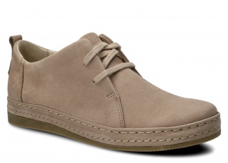 Dámske poltopánky NAGABA 382 béžová samuel koža