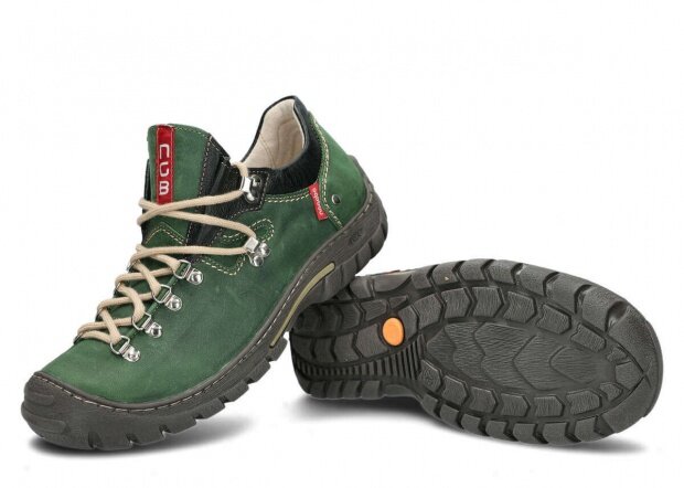 Trekové obuv NAGABA 055 zelená crazy koža