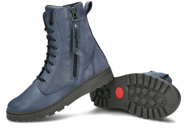 Topánky NAGABA 099 modrá rustic koža