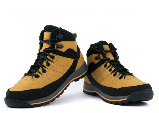 Topánky NAGABA 062 žltá crazy koža