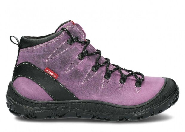 Trekové topánky NAGABA 240 fialová crazy koža