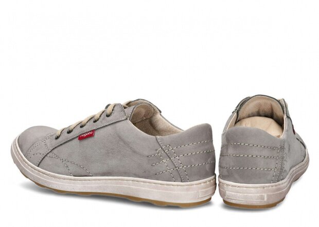 Pánske obuv NAGABA 410 sivá samuel koža