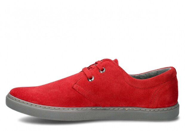 Pánske obuv NAGABA 424 červená velúrové koža