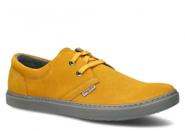 Pánske obuv NAGABA 424 žltá velúrové koža