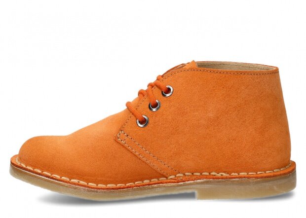 Topánky NAGABA 082 oranžová velúrové koža