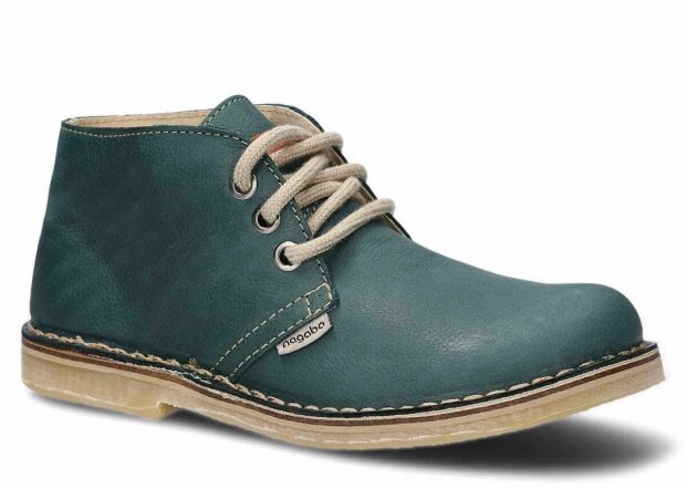 Topánky NAGABA 082 zelená rustic koža