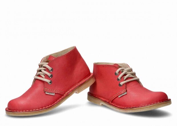 Topánky NAGABA 082 červená rustic koža
