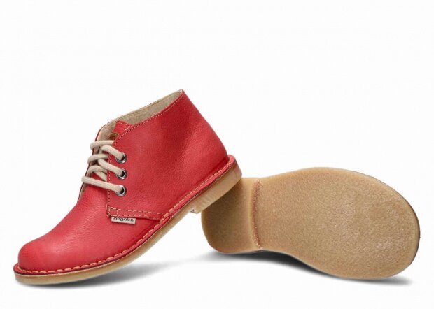 Topánky NAGABA 082 červená rustic koža