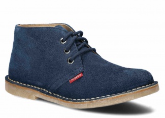 Topánky NAGABA 082<br /> modrá velúrové koža
