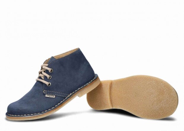 Topánky NAGABA 082 modrá samuel koža