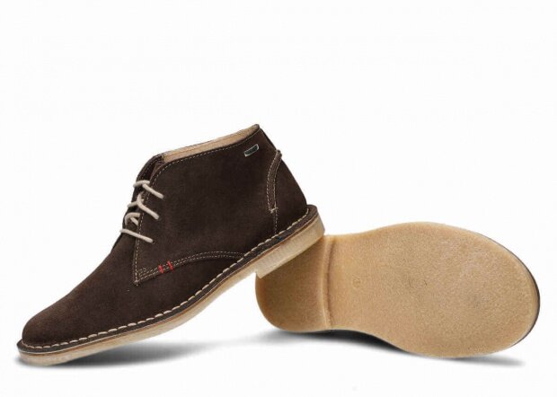 Pánske topánky NAGABA 422 hnedá velúrové koža
