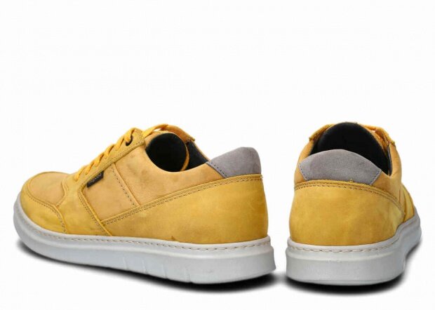 Pánske obuv NAGABA 438 žltá velúrové koža