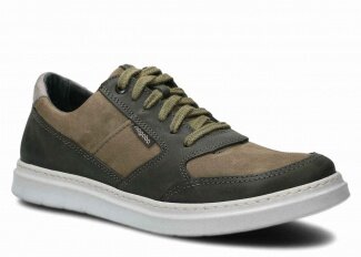 Pánske obuv NAGABA 438<br /> khaki samuel koža