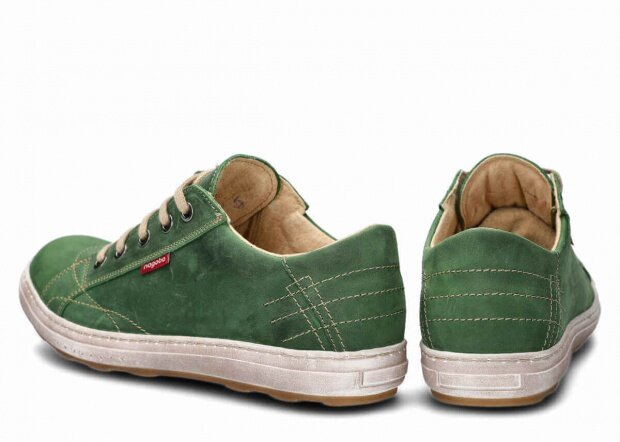 Pánske obuv NAGABA 410 zelená crazy koža
