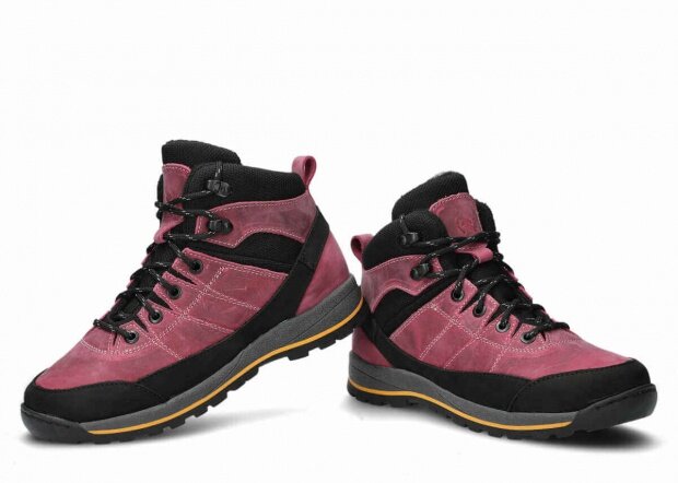 Topánky NAGABA 062 ružová crazy koža