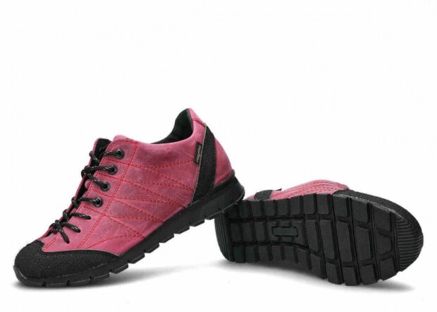 Trekové obuv NAGABA 121 ružová crazy koža