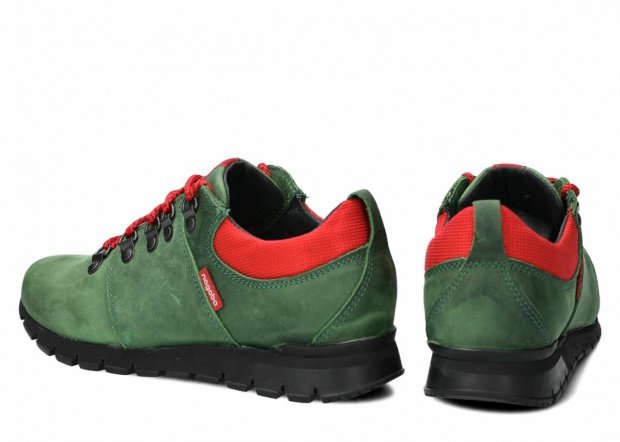 Trekové obuv NAGABA 070 zelená crazy koža
